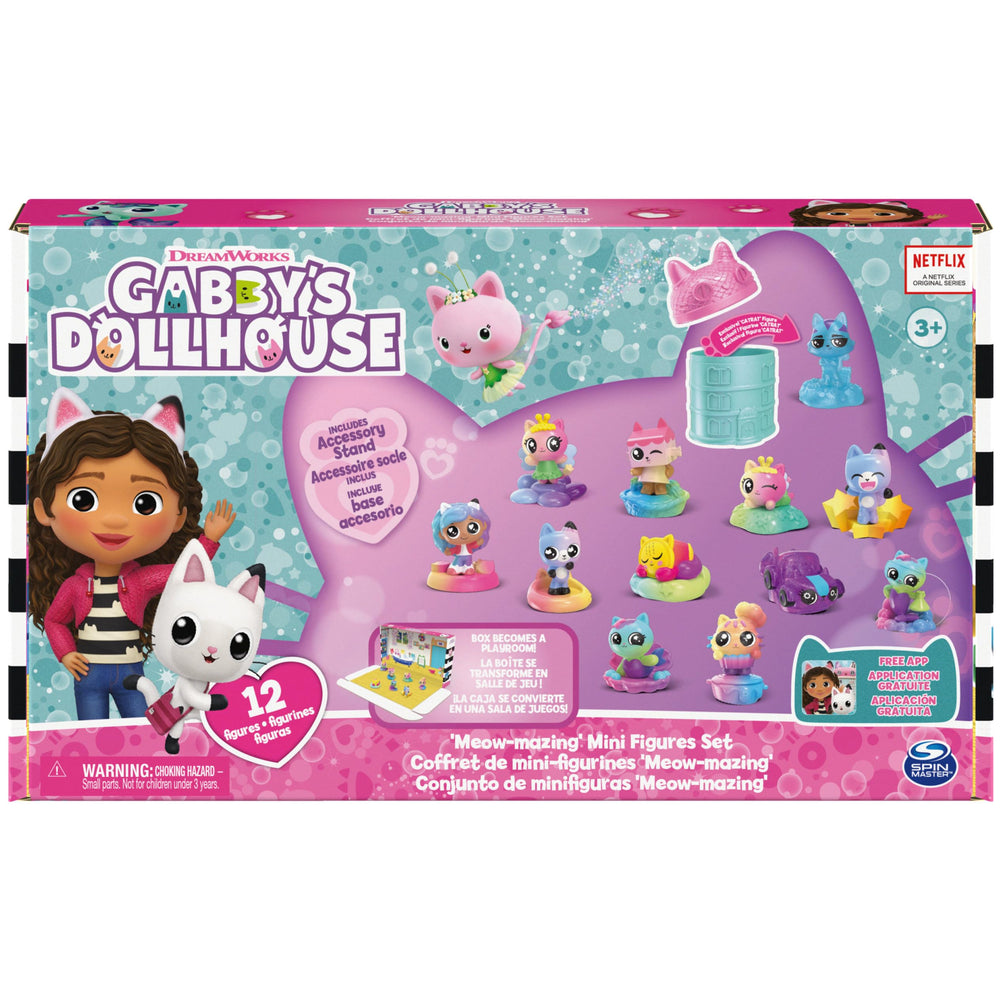 Gabby's Dollhouse Carlita figure with rainbow theme sparks imaginative storytelling.