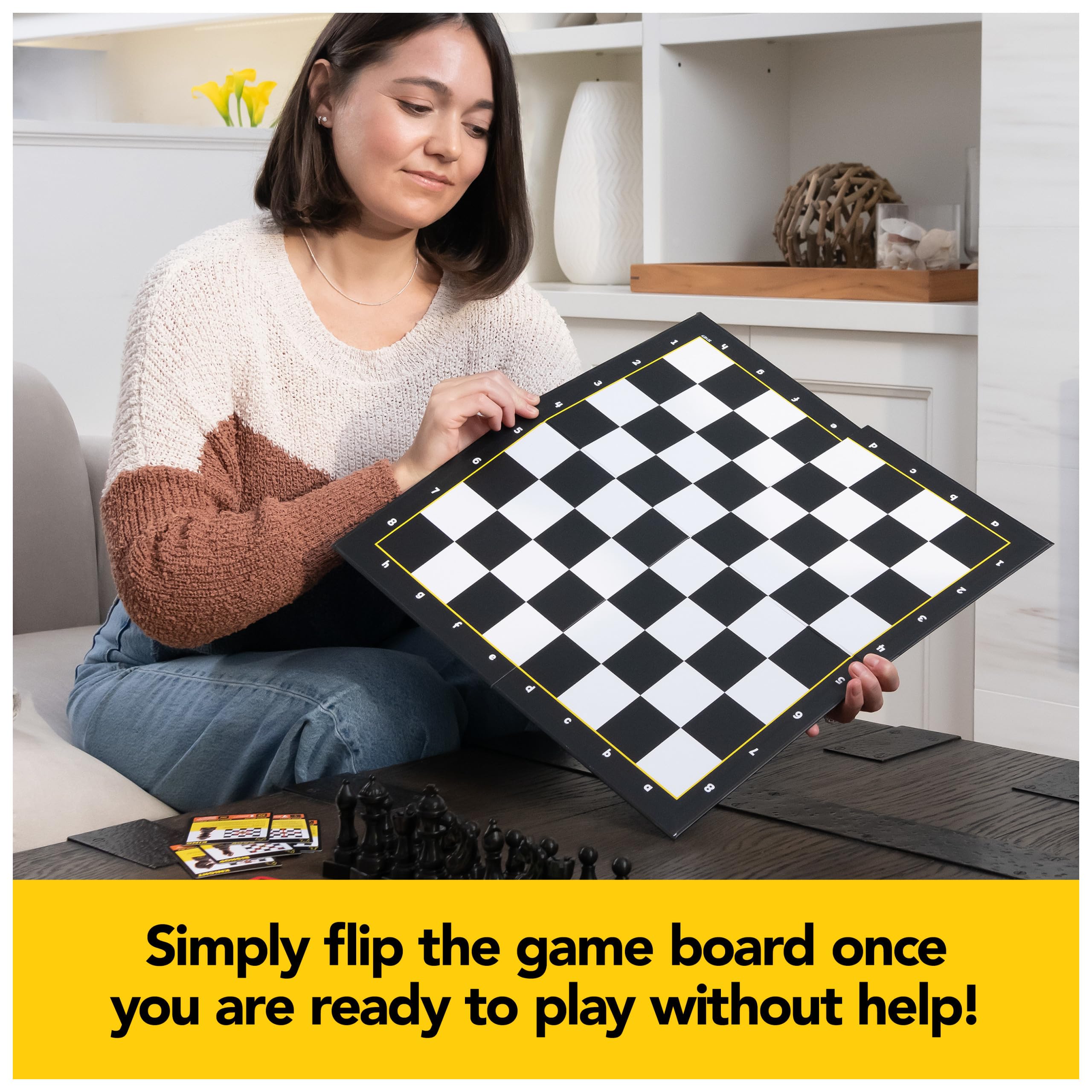 Spin Master Games 17-inch gameboard simplifies setup for all ages