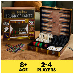 Spin Master Games Charmed Checkers set in the trunk adds magical vibes for strategic play.