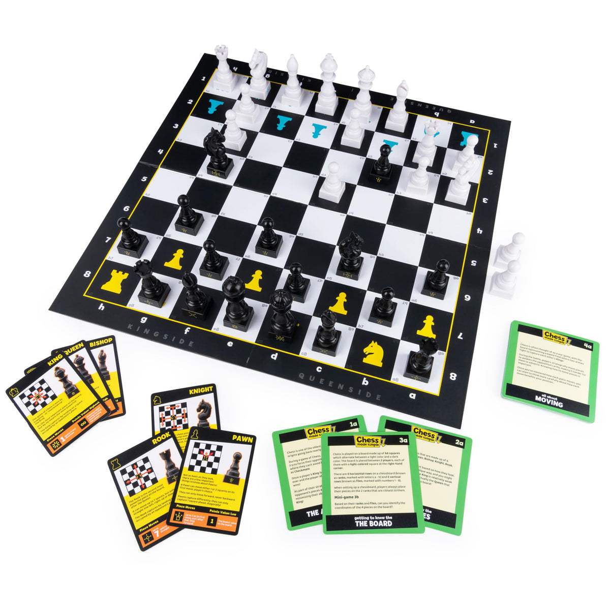 Spin Master Games chess board double-sided for versatile setup during play