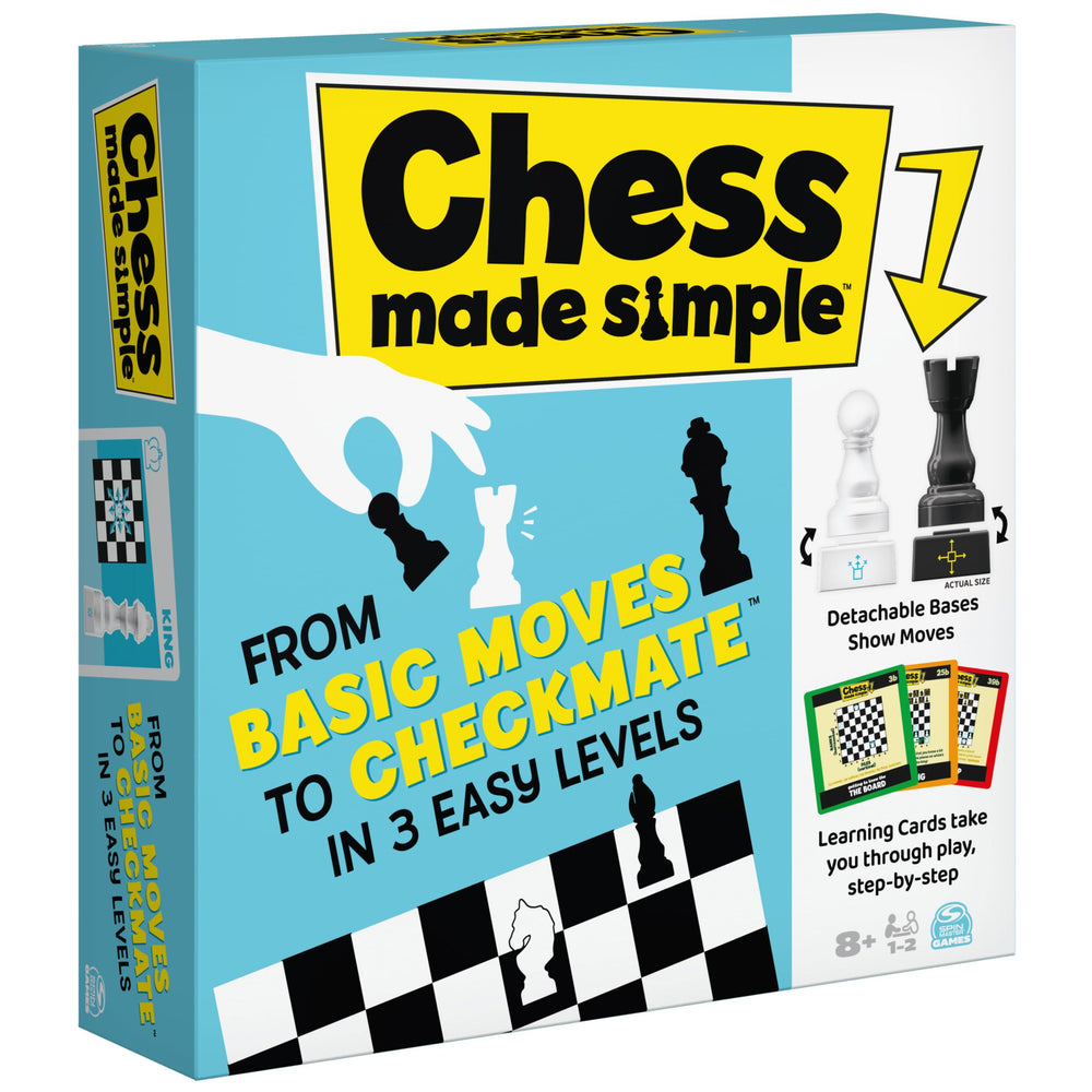 Spin Master Games 32 chess pieces sturdy set for durable family games