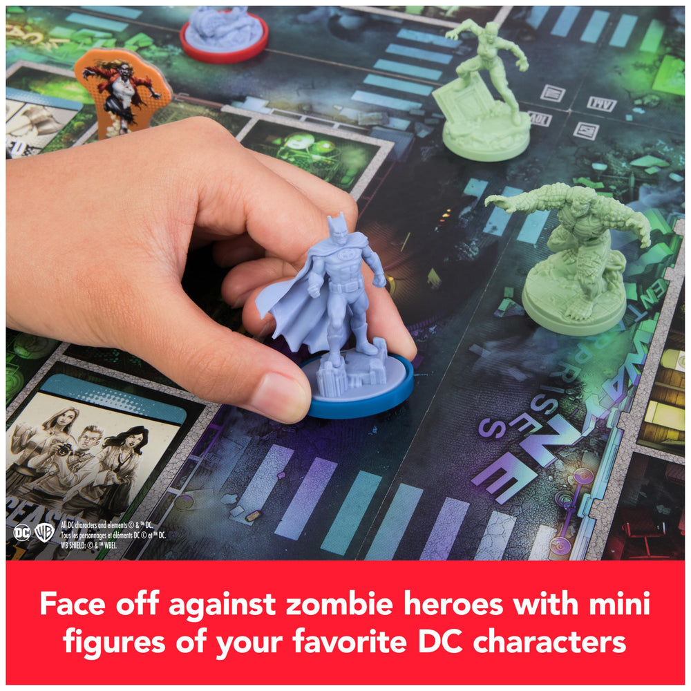 Spin Master Games DCeased Robin miniature supports agile missions.