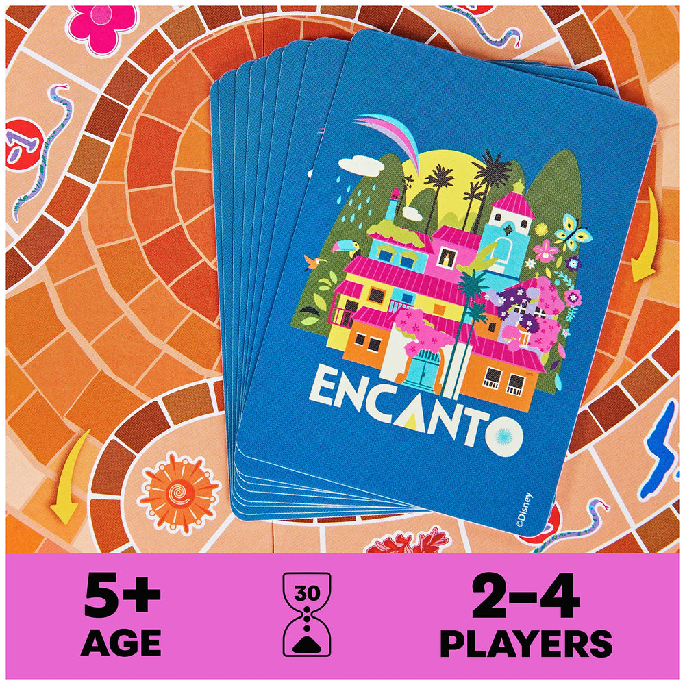 Spin Master Disney Encanto gameboard base showing the magical setting.