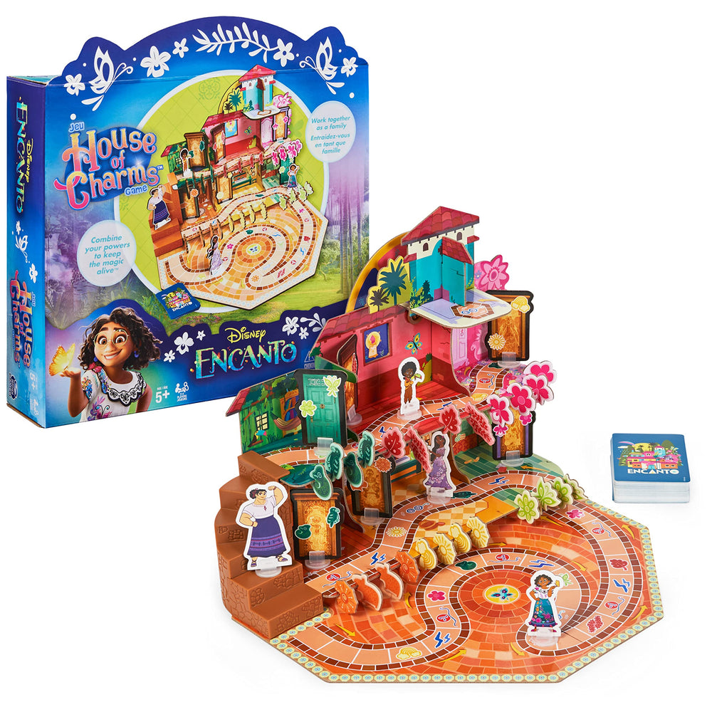 Spin Master Disney Encanto House of Charms gameboard for family play.