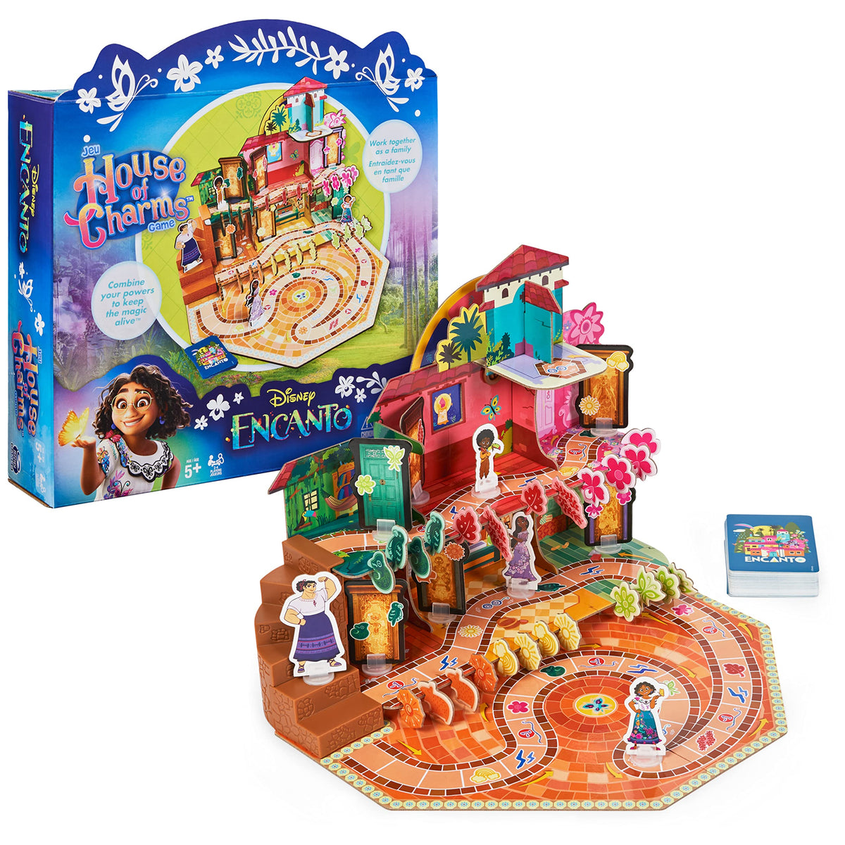 Spin Master Disney Encanto House of Charms gameboard for family play.