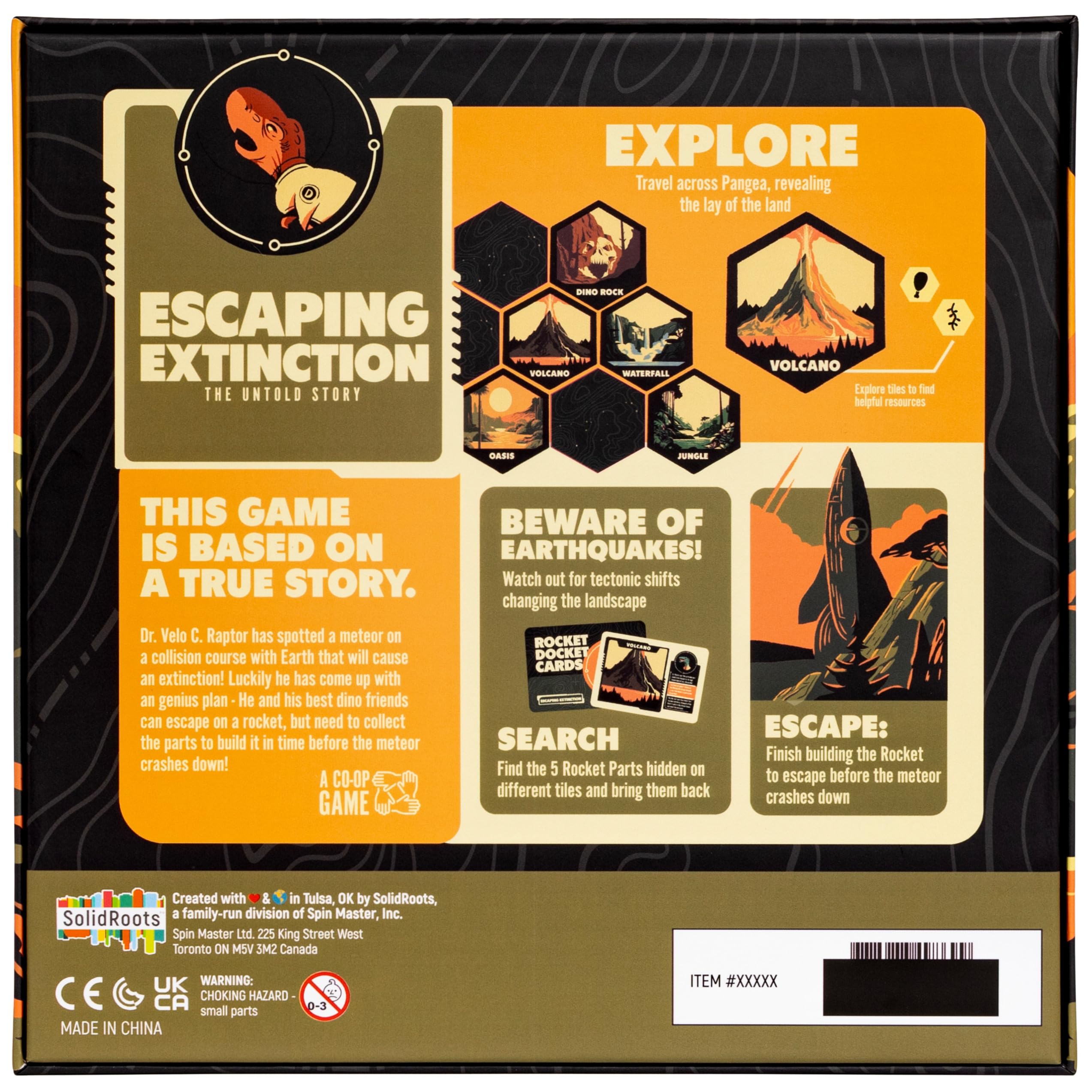 Spin Master Games exploration-cards-deck fueling the quest for rocket parts