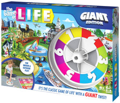 Spin Master Games The Game of Life Giant Edition retirement dream home moment.