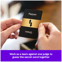 Spin Master Games grid cards help teams organize clues during play.