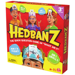 Spin Master Hedbanz 3rd Edition instruction manual guides easy setup and play.