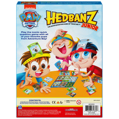 Hedbanz Jr. PAW Patrol clue cards add variety to playtime.