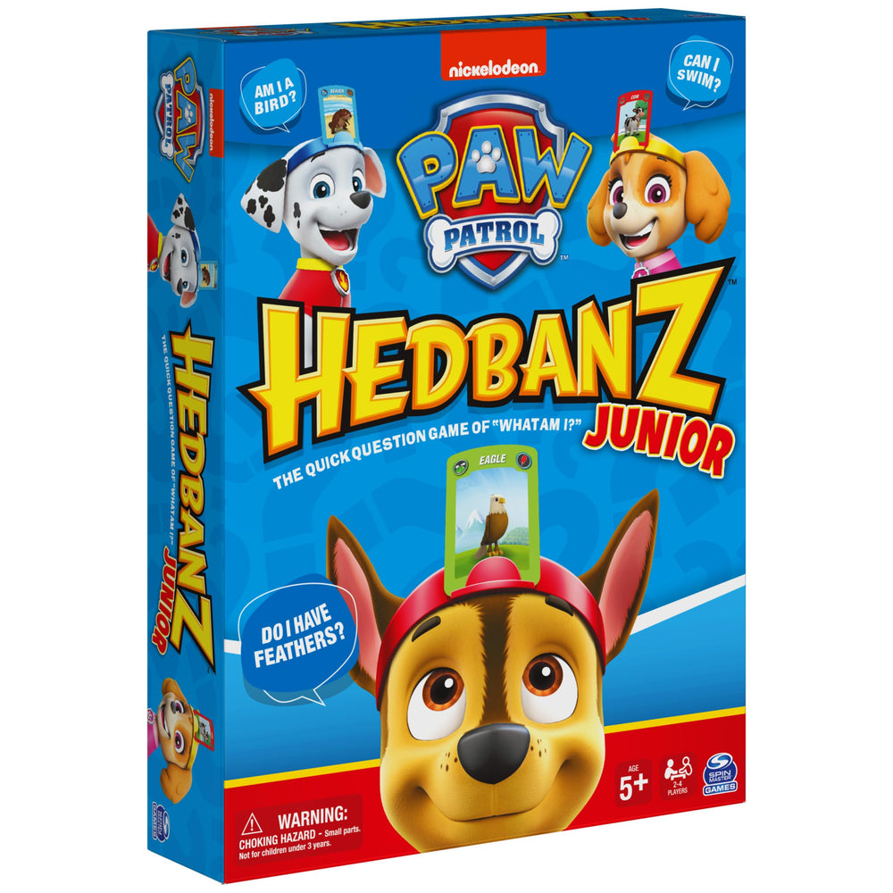 Contents show four headbands and twenty-four animal cards for versatile play.