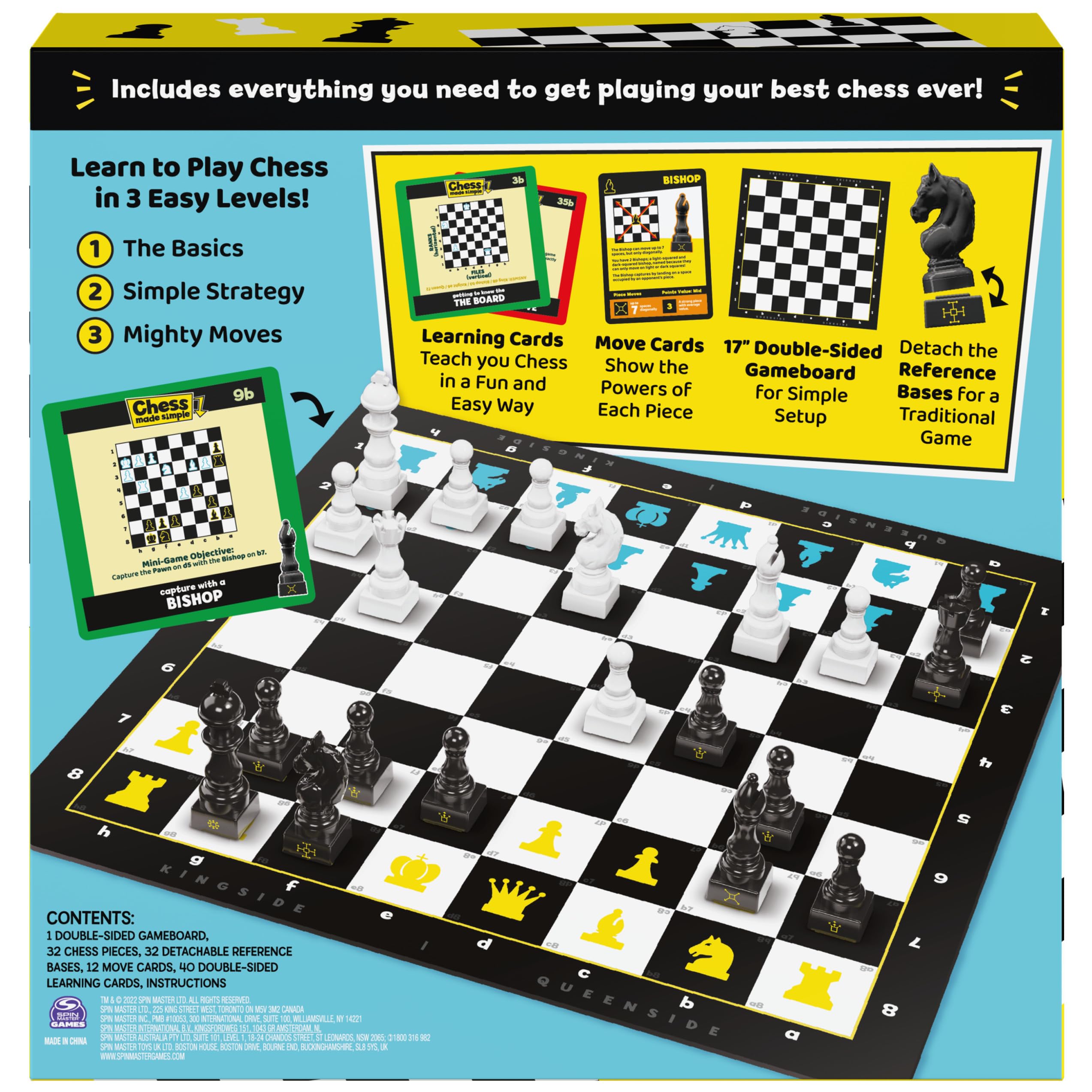 Spin Master Games included instruction pack supports quick learning