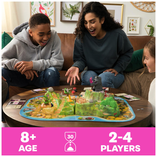 Spin Master Games Jumanji Stampede 3d-island-pieces: immersive terrain for adventurous play.