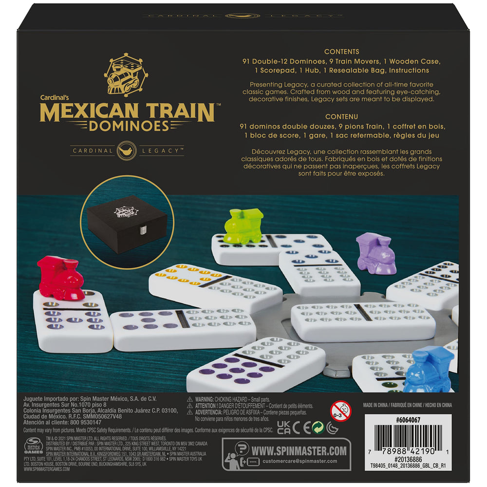 Spin Master Games resealable bag keeps pieces secure for travel.