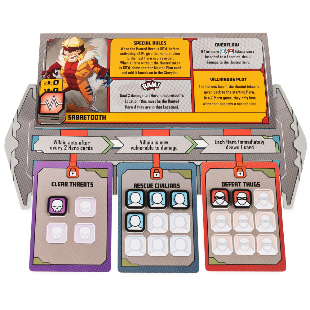 Spin Master Games Marvel United hero-cards expand cooperative strategies.
