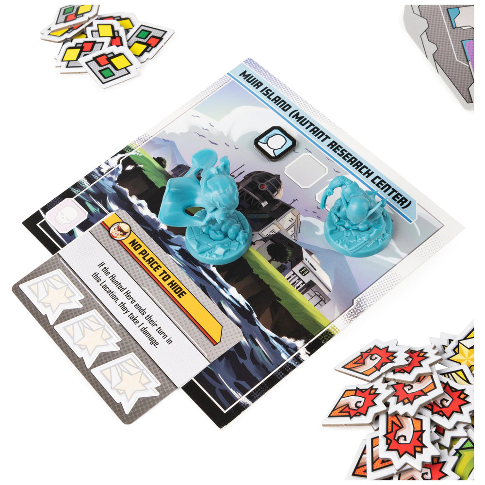 Spin Master Games Marvel United locations card set fuels diverse missions.