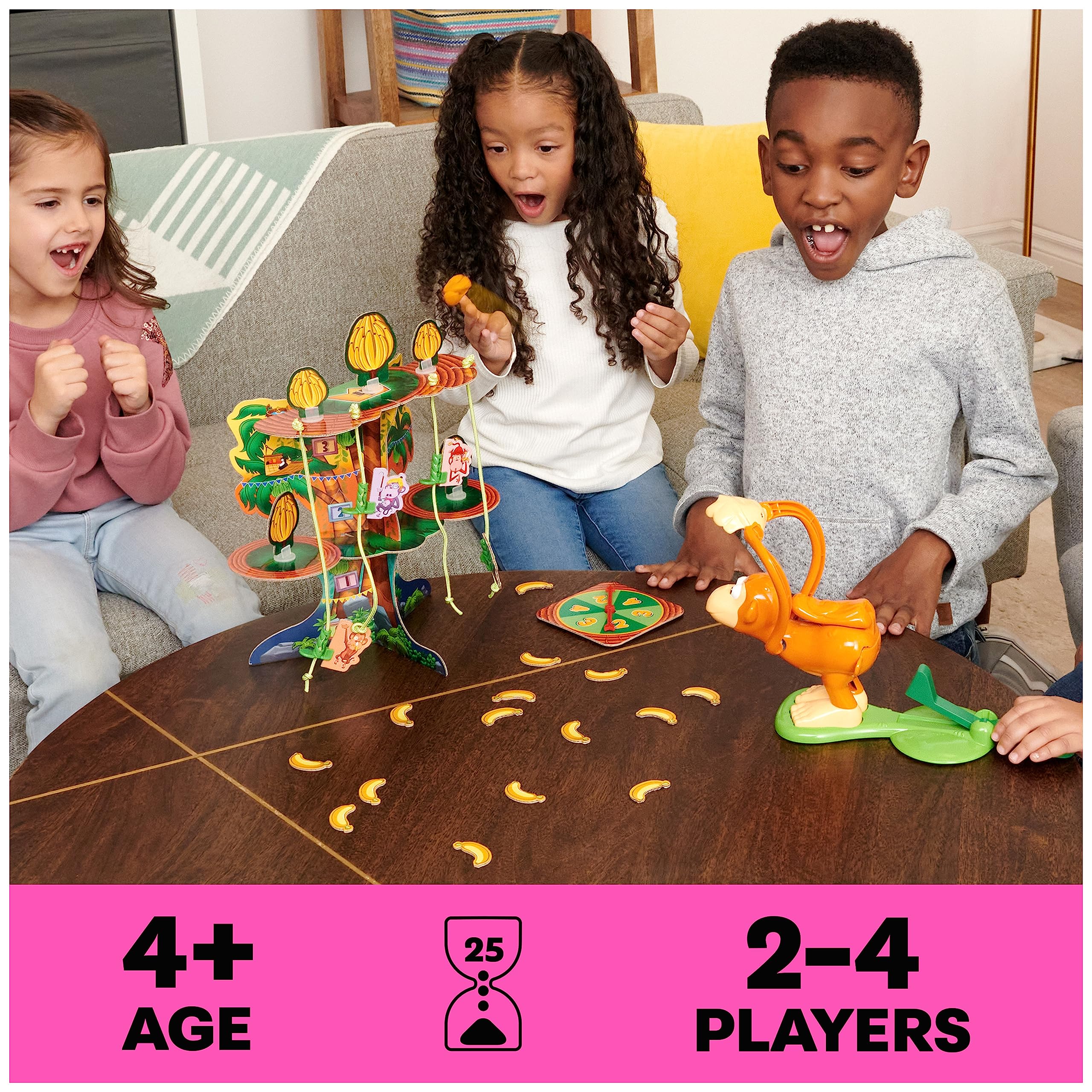 Spin Master Games Monkey Flinger in action sparks playful flinging fun