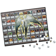 Close-up of Spin Master Games MTG Artifacts artwork and card imagery