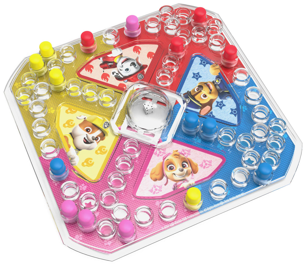 PAW Patrol PopUp Game setup area ready for quick play.