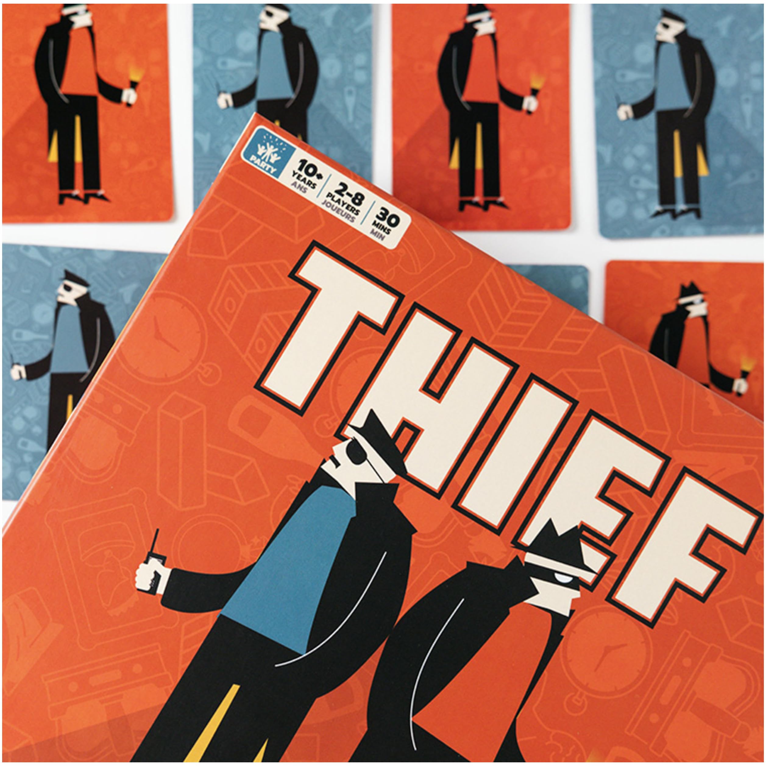Spin Master Games Thief finish-line view captures the chase climax.