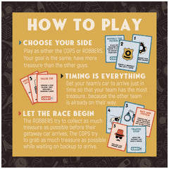 Spin Master Games Thief robber action cards enhance bold, tactical moves.