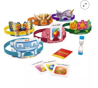 Spin Master HedBanz 3rd Edition family-friendly moment for group play.