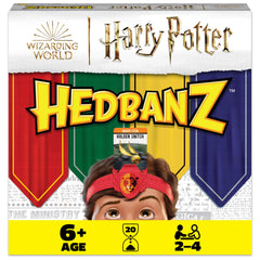 Spin Master Hedbanz Harry Potter house headbands for fast, magical guessing fun.