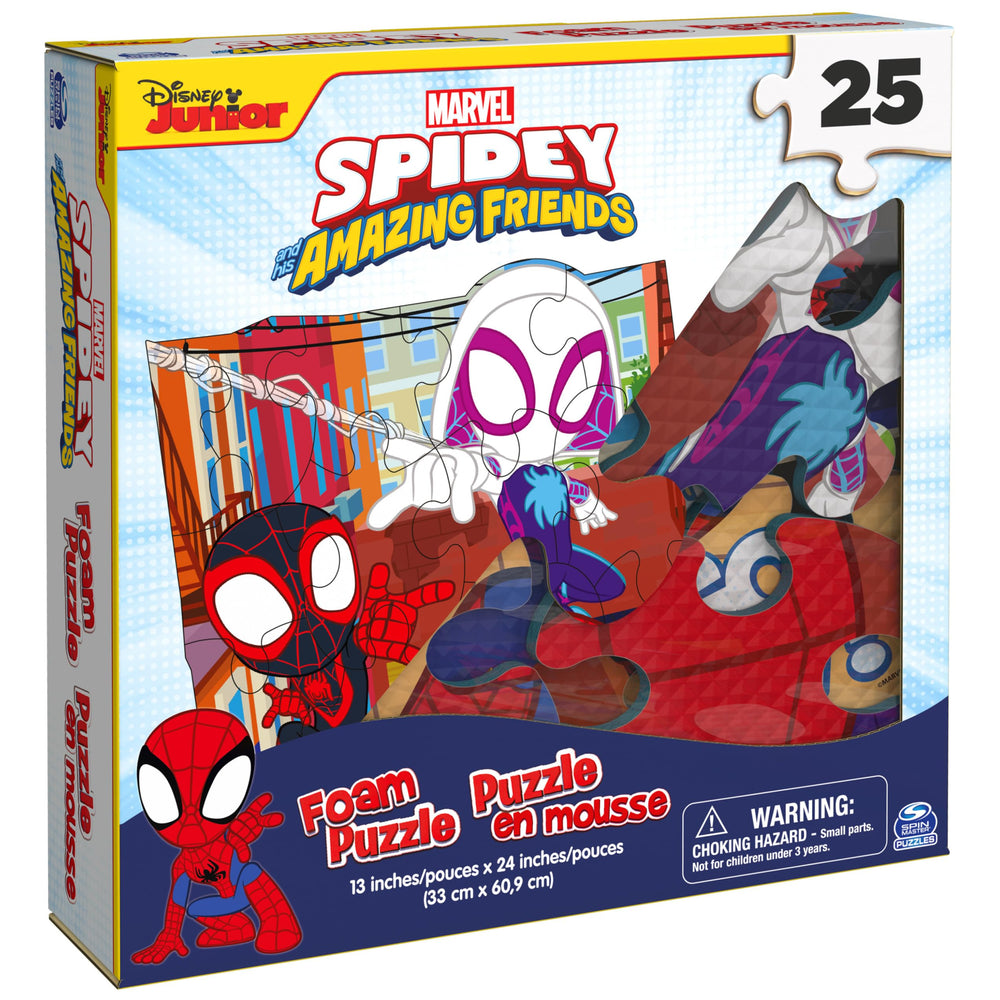 Spin Master Marvel Spidey puzzle boxed gift for holidays and birthdays.