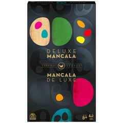 Spin Master Legacy Deluxe Mancala instruction sheet included for quick setup