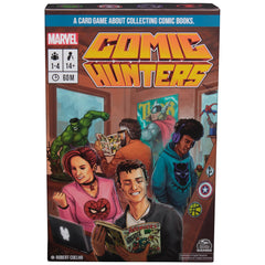 Spin Master Marvel Comic Hunters gameboard features vintage covers for strategic drafting