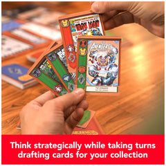Spider-Man card visual supports selecting high-value combinations during rounds