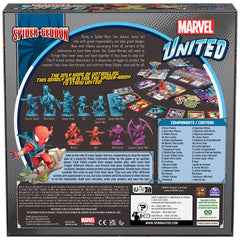 Hero and villain miniatures increasing immersion and play variety.
