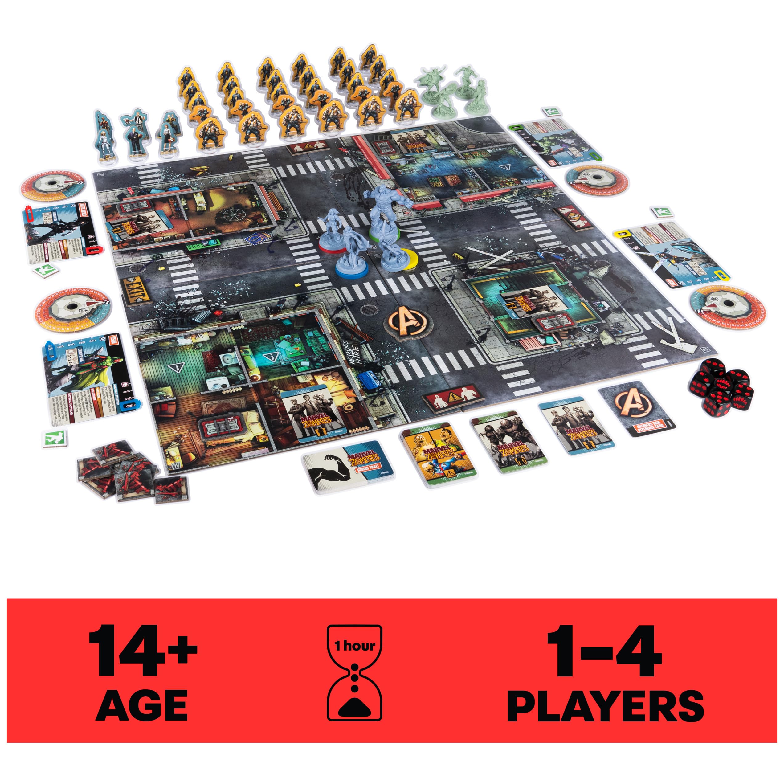 Spin Master Marvel Zombies: Heroes’ Resistance hero miniatures provide tactical options for teams.