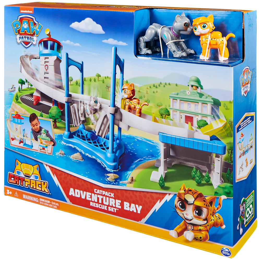 Rescue mission set featuring Meow-Meow and Wild Cat