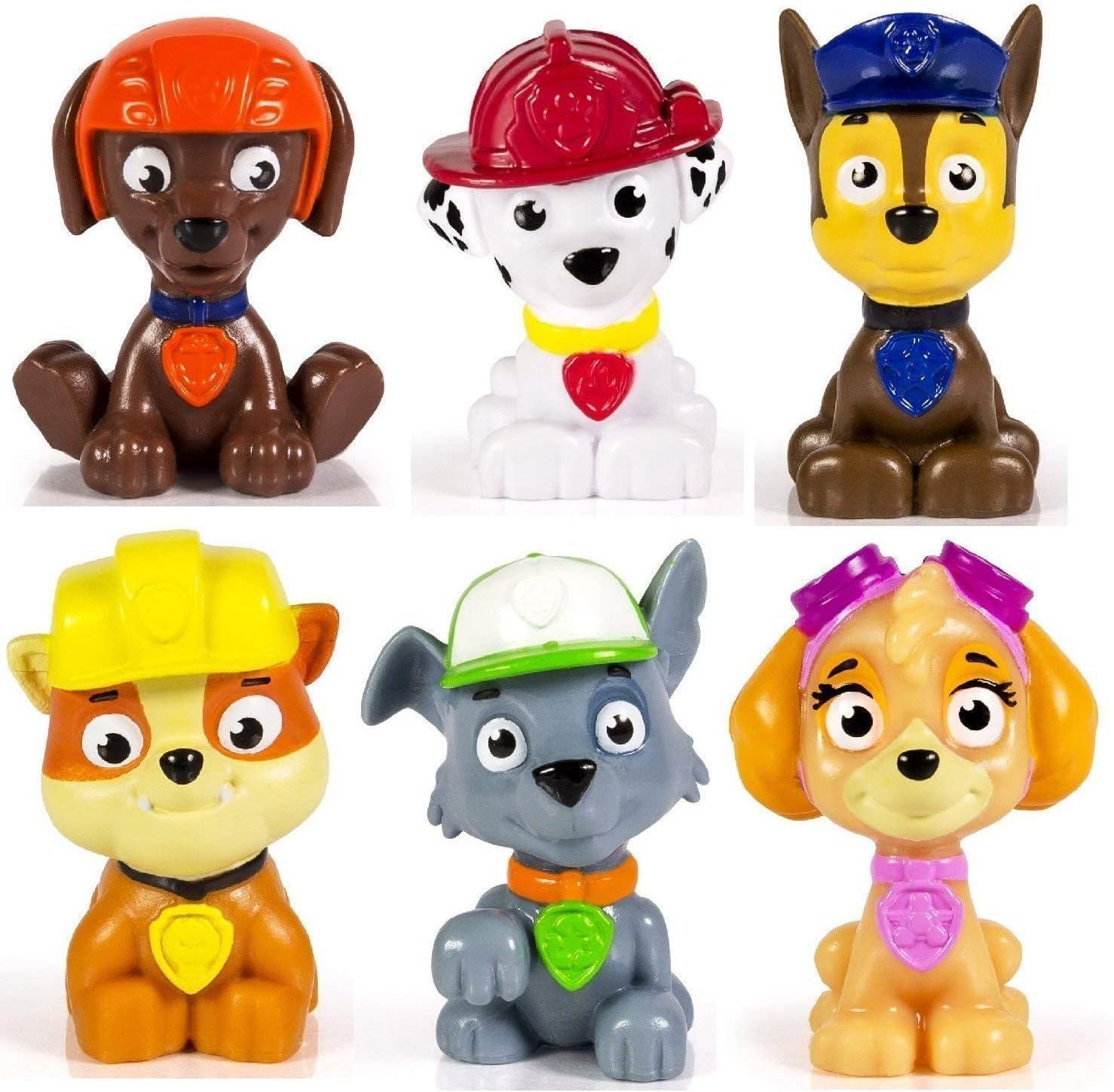 Spin Master Paw Patrol Zuma 6-piece set; perfect for imaginative rescue adventures.