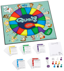 Spin Master Quelf instruction cards deliver quirky tasks for social bonding.