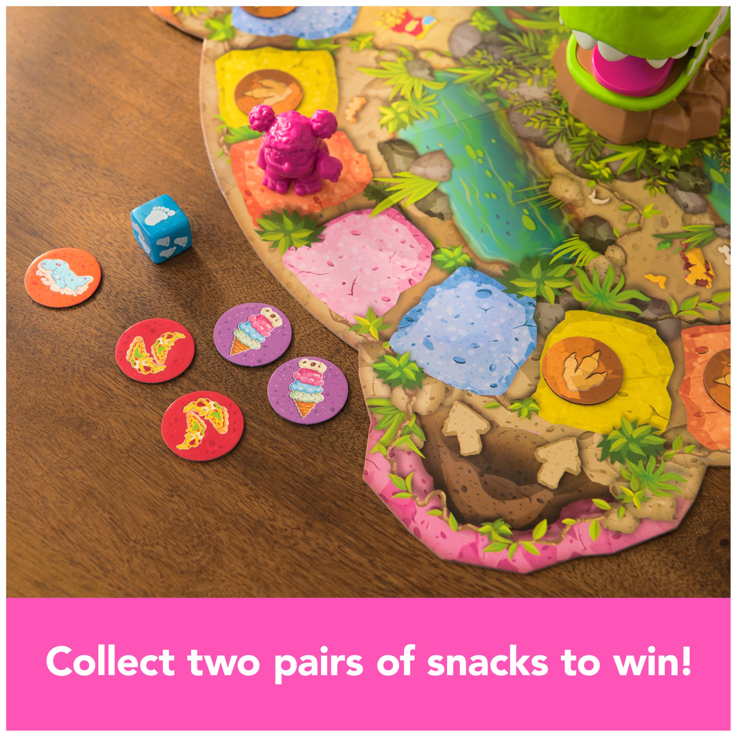 Snack pieces in multiple colors for pretend dining adventures