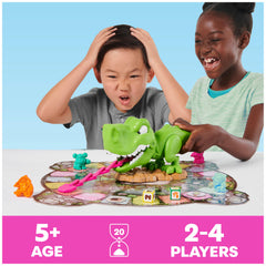 Snack-O-Saurus Rex chomping snacks to boost interactive play