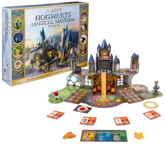 Spin Master Wizarding World Hogwarts 3D castle gameboard tall display centerpiece
