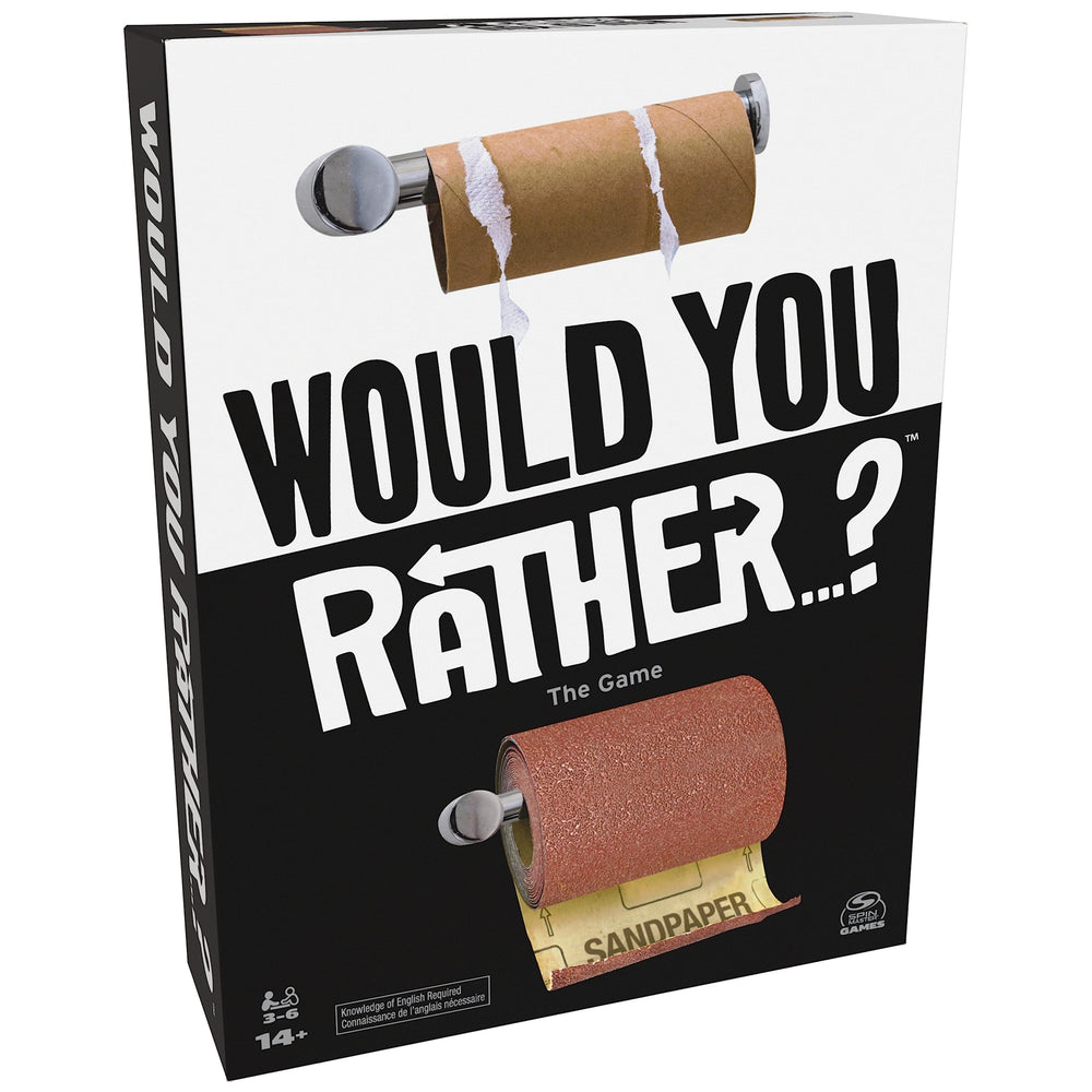 Spin Master Would You Rather card deck invites bold decisions for game night.