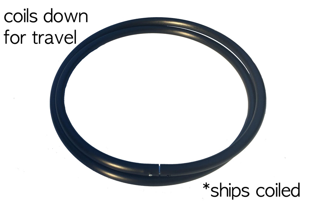 SpinMajik 28-inch hoop ideal for small children and early skill work.