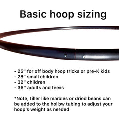 SpinMajik 32-inch child-size hoop suitable for beginner play.