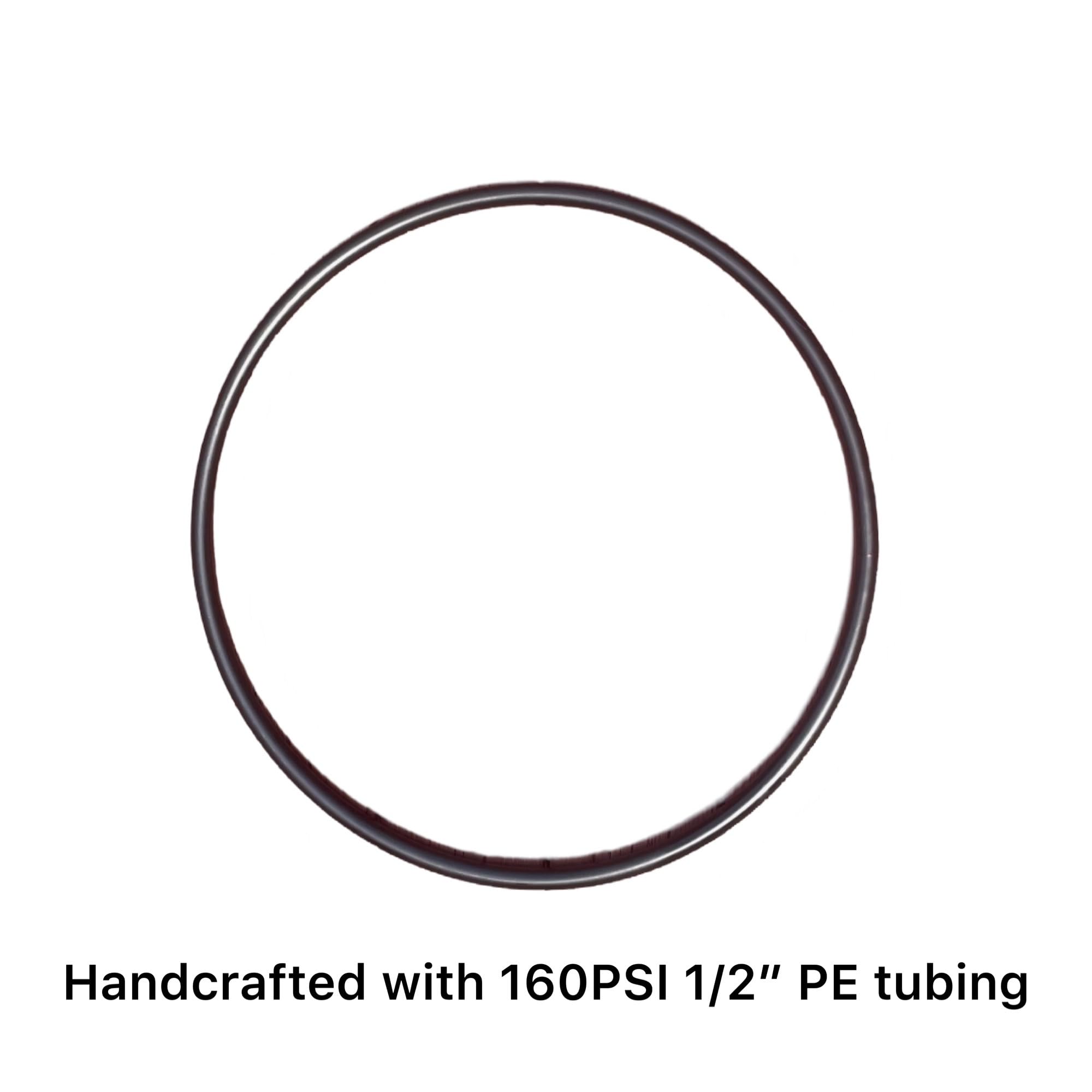 SpinMajik hoop versatile for DIY wreath crafting and dog agility training.