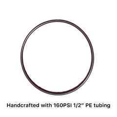 SpinMajik hoop versatile for DIY wreath crafting and dog agility training.