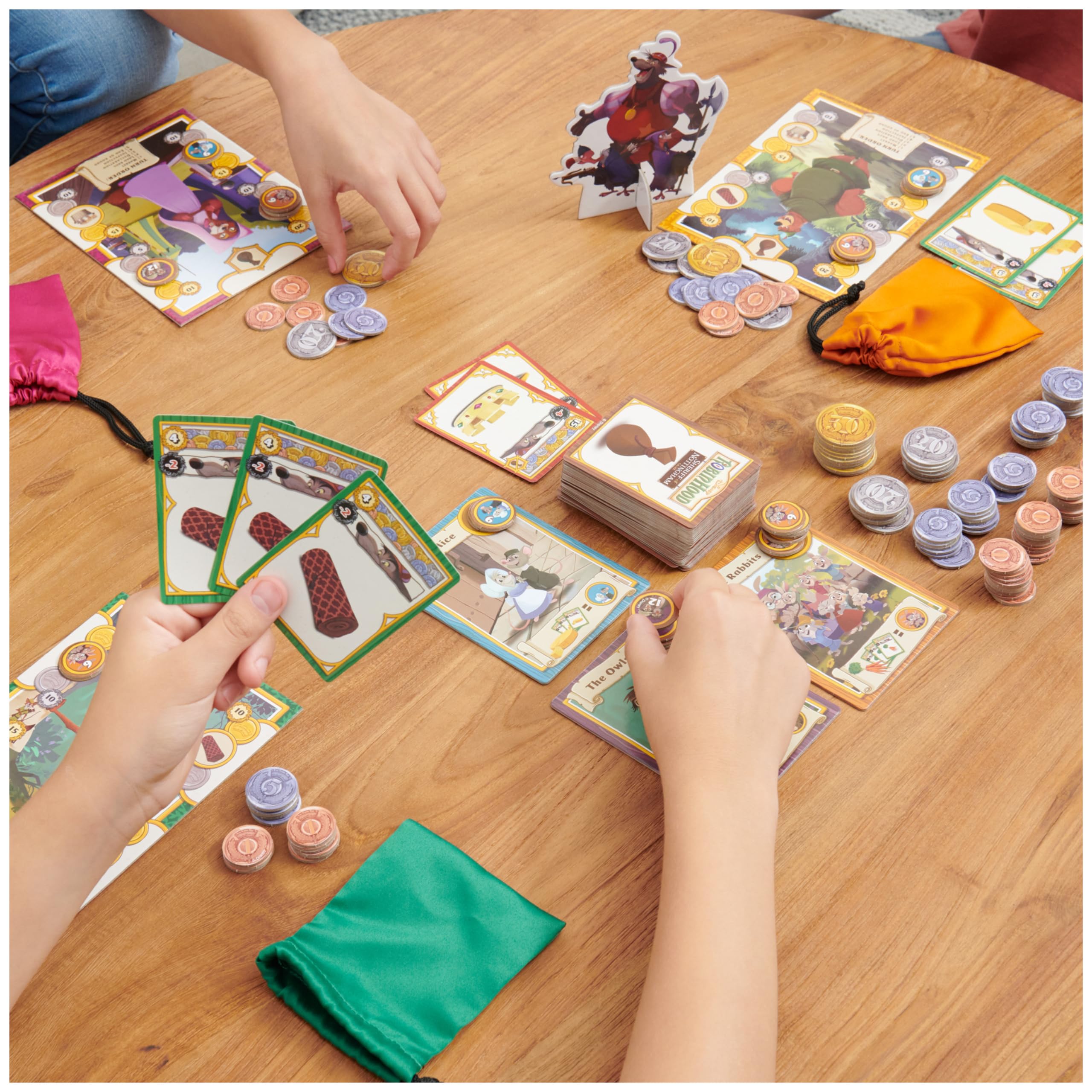 Spin Master Disney Robin Hood instruction booklet explains setup and rules