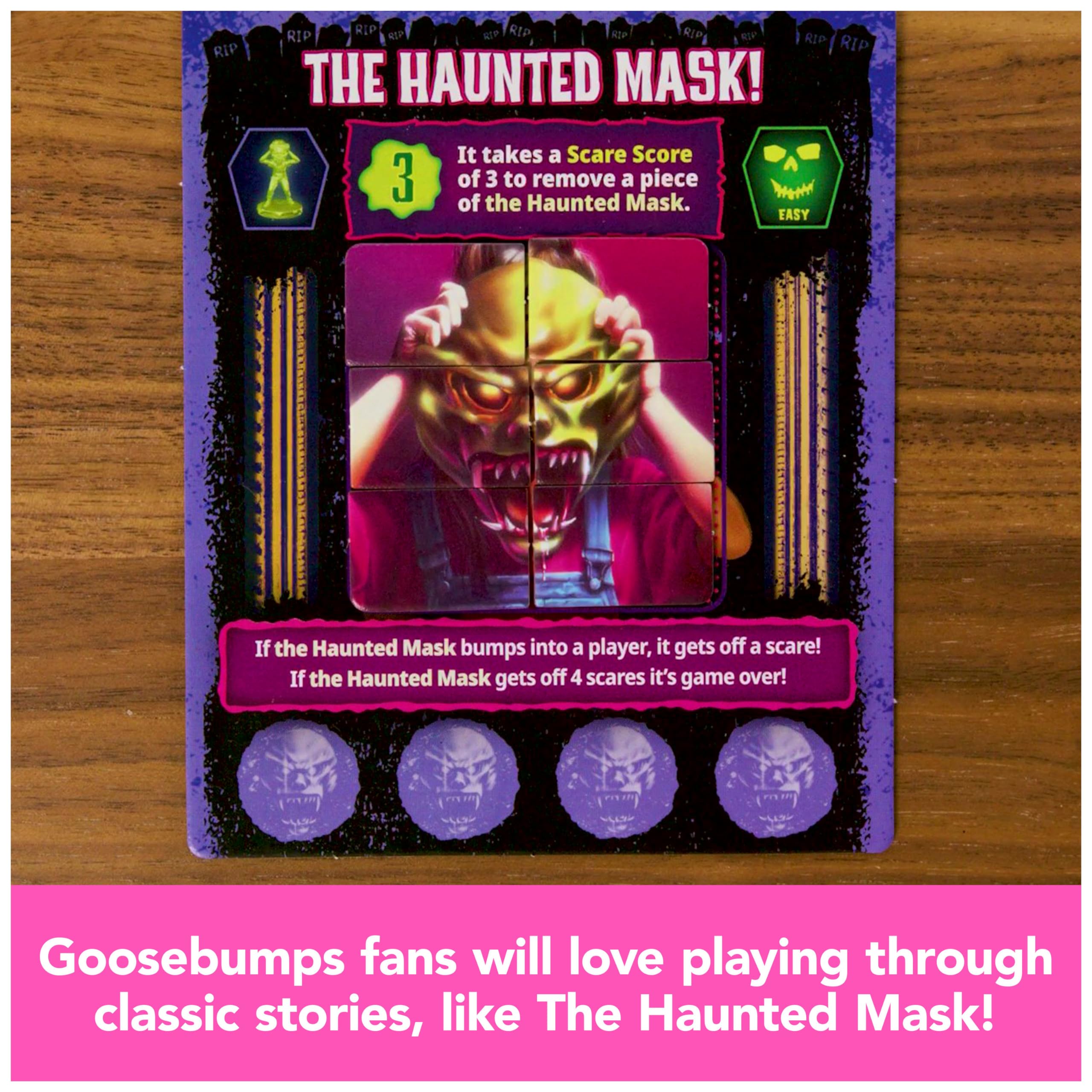 Spin Master Goosebumps Help Guide Cards aiding quick decisions during tense moments