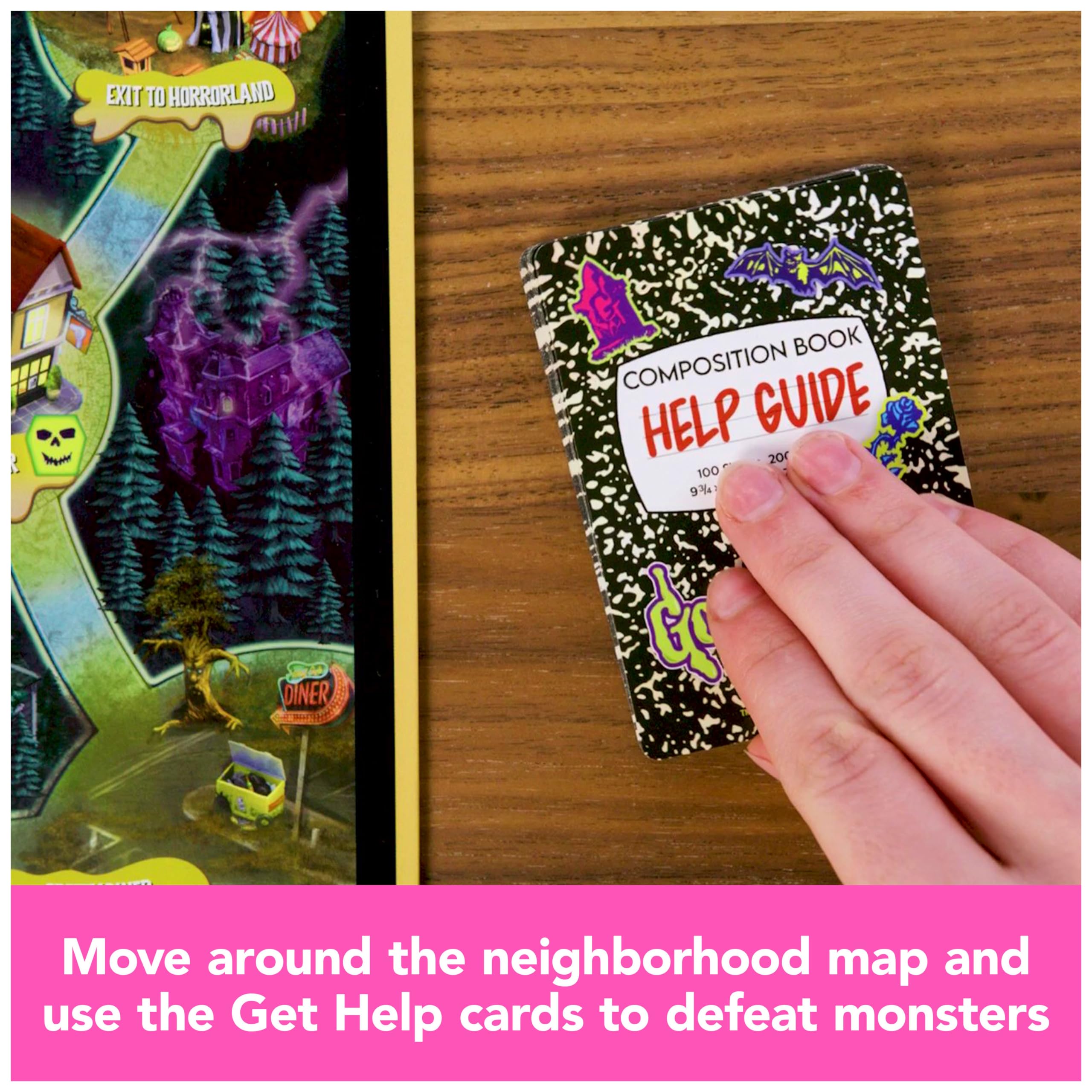 Spin Master Goosebumps Item Cards highlighting collectible items during investigations
