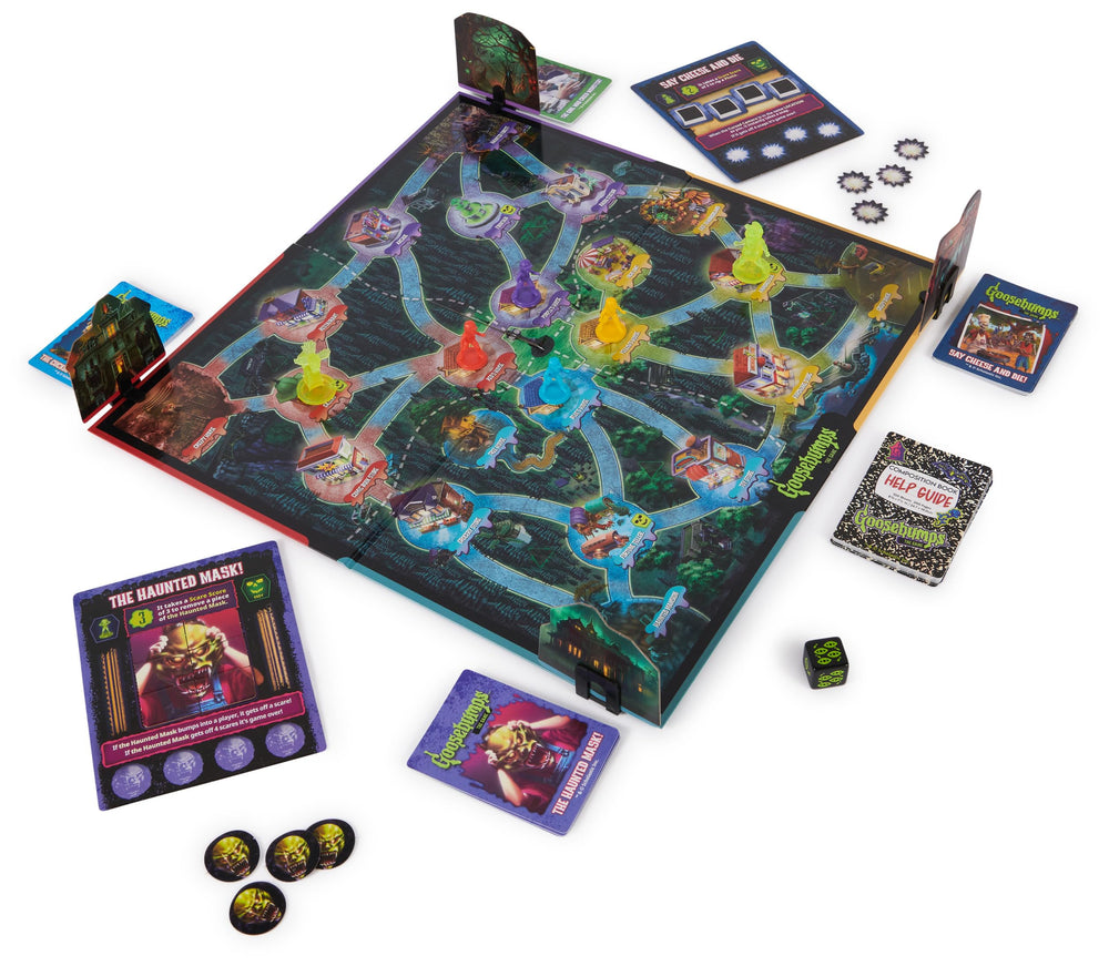 Spin Master Goosebumps Monster Die featuring dice for unpredictable twists and luck