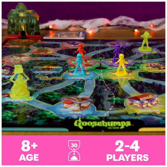 Spin Master Goosebumps Monster Movers illustrating the creepy figures for imaginative play