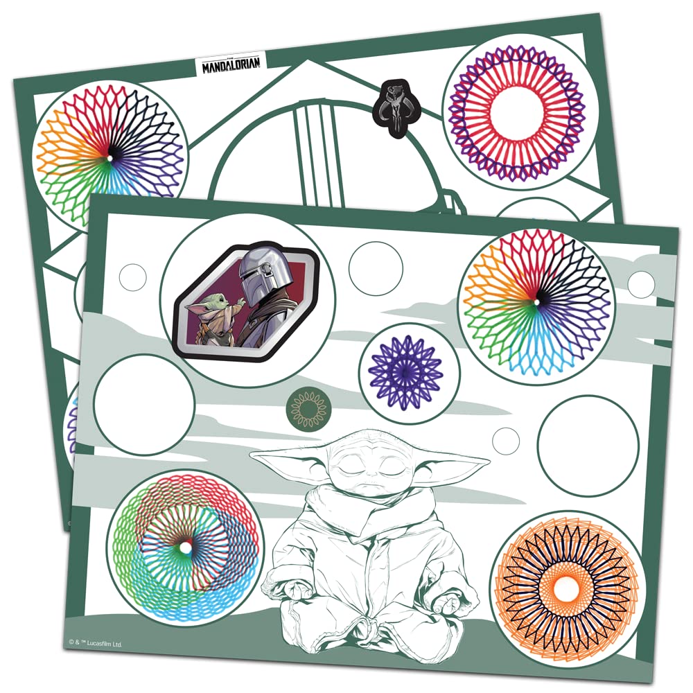Includes Grogu stickers and design sheets to spark imagination